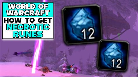Wowhead Necrotic Rune: A Game Changer in PvP battles